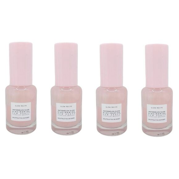 Glow Recipe Watermelon Glow Niacinamide Dew Drops - 10 ml / 0.33 fl oz - 4 Count - Picture 1 of 3